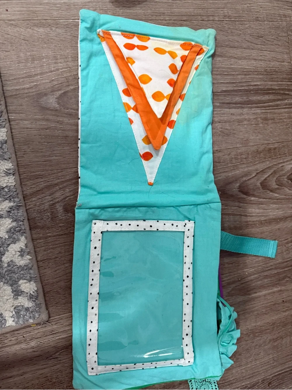 Lovevery Soft Sensory Cloth Book - Multicolor